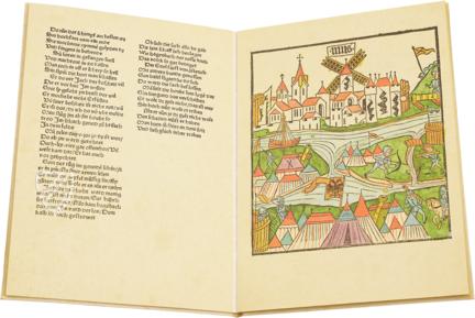 Geschichte Peter Hagenbachs und der Burgunderkriege – Müller & Schindler – Inc. 265 – Hofbibliothek Donaueschingen (Donaueschingen, Deutschland)