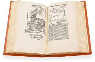 Thierbuch von Conrad Gessner – Josef Stocker-Schmid – NS 4,2 – Zentralbibliothek Zürich (Zürich, Schweiz)