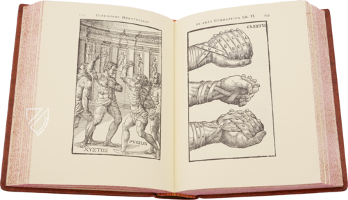 Hieronymus Mercurialis: De Arte Gymnastica – Editions Medicina Rara – Ah VI 1.4 – Universitätsbibliothek Tübingen (Tübingen, Deutschland)