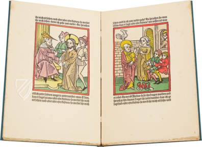 Augsburger Passion von 1480 – Gustav Kiepenheuer – 4 Inc.c.a. 169 – Bayerische Staatsbibliothek (München, Deutschland)