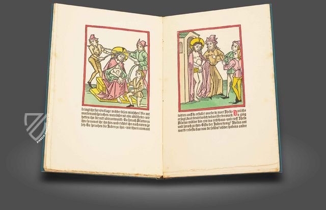 Augsburger Passion von 1480 – Gustav Kiepenheuer – 4 Inc.c.a. 169 – Bayerische Staatsbibliothek (München, Deutschland)