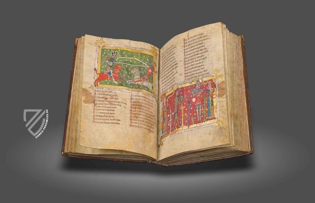 Leidener Wigalois – Quaternio Verlag Luzern – Bibliotheek der Rijksuniversiteit Leiden (Leiden, Niederlande)