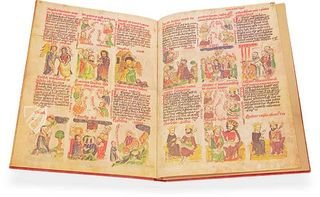 Salzburger Armenbibel – Verlag Anton Pustet / Andreas Verlag – Codex a IX 12 – Stiftsbibliothek St. Peter (Salzburg, Österreich)