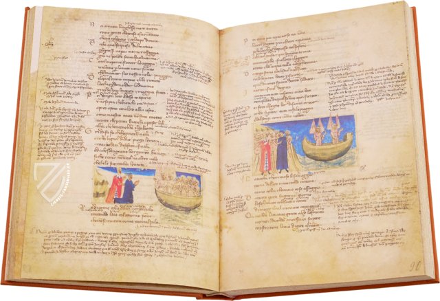Dante Alighieri - Göttliche Komödie - Codex Filippino – Istituto dell'Enciclopedia Italiana - Treccani – C.F. 2. 16 – Biblioteca Oratoriana dei Girolamini (Neapel, Italien)