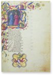 Dante Alighieri - Göttliche Komödie des Alfons von Aragon – Franco Cosimo Panini Editore – Ms. Yates Thompson 36 – British Library (London, Vereinigtes Königreich)