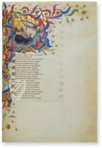 Dante Alighieri - Göttliche Komödie des Alfons von Aragon – Franco Cosimo Panini Editore – Ms. Yates Thompson 36 – British Library (London, Vereinigtes Königreich)