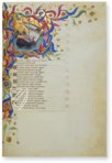 Dante Alighieri - Göttliche Komödie des Alfons von Aragon – Franco Cosimo Panini Editore – Yates Thompson MS 36 – British Library (London, Vereinigtes Königreich)