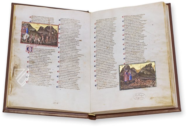 Dante Alighieri - Göttliche Komödie - Rom Codex – Imago – Ms. 1102 – Biblioteca Angelica (Rom, Italien)