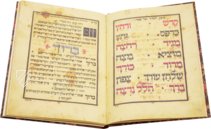 Darmstädter Pessach-Haggadah – Codex orientalis 7 – Hessische Landes- und Hochschulbibliothek (Darmstadt, Deutschland) Faksimile