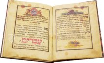Darmstädter Pessach-Haggadah – Codex orientalis 7 – Hessische Landes- und Hochschulbibliothek (Darmstadt, Deutschland) Faksimile