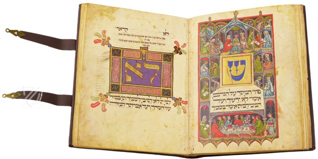 Darmstädter Pessach-Haggadah - Codex Orientalis 8 – Propyläen Verlag – Cod. Or. 8 – Universitäts- und Landesbibliothek Darmstadt (Darmstadt, Deutschland)