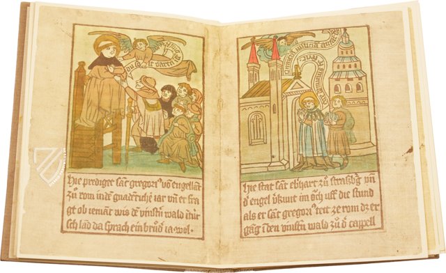 Das Blockbuch von Sankt Meinrad und seinen Mördern und vom Ursprung von Einsiedeln – Benziger Verlag – Xylogr. 47 – Bayerische Staatsbibliothek (München, Deutschland)