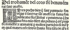 Das Leben des Heiligen Onophrios – Vicent Garcia Editores – CF/3(1) – Biblioteca Històrica de la Universitat de València (Valencia, Spanien)