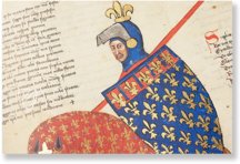 Das Lobgedicht auf Koenig Robert von Anjou (Normalausgabe) Faksimile