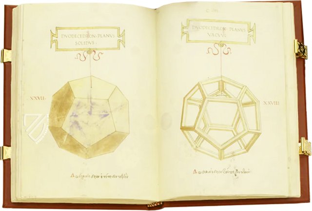 De Divina Proportione - Genfer Codex – Aboca Museum – ms. Langues Etrangères 210 – Bibliothèque de Genève (Genf, Schweiz)