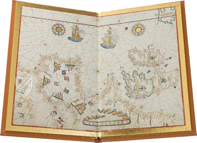 Der goldene Atlas der Nautik – Biblioteca Nacional de España (Madrid, Spanien) Faksimile