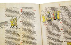 Der Welsche Gast – Ms. Memb I 120 – Forschungs- und Landesbibliothek (Ghota, Deutschland) Faksimile