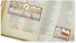 Der Willehalm - Wolfram von Eschenbach – Cod. Vindob. 2670 – Österreichische Nationalbibliothek (Wien, Österreich) Faksimile