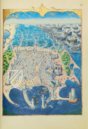 Die Kreuzzüge: Die Belagerung von Rhodos – Club Bibliófilo Versol – Lat. 6067 – Bibliothèque nationale de France (Paris, Frankreich)