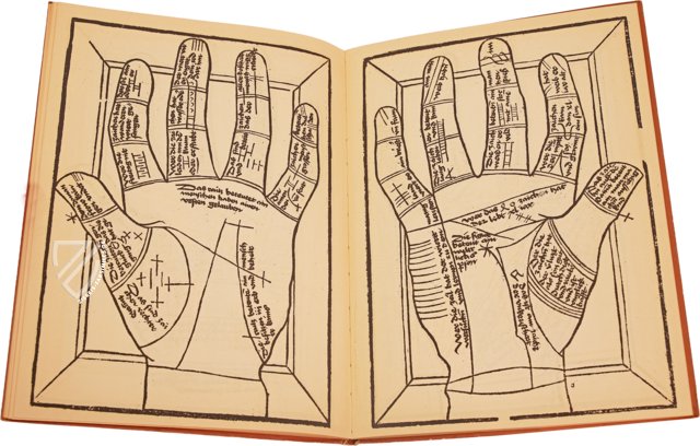 Die Kunst der Chiromantia des Dr. Hartlieb – Verlag der Münchner Drucke – Xylogr. 35 – Bayerische Staatsbibliothek (München, Deutschland)