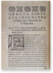 Don Quixote de la Mancha – Millennium Liber – KR1378 – Biblioteca del Cigarral del Carmen (Toledo, Spanien)