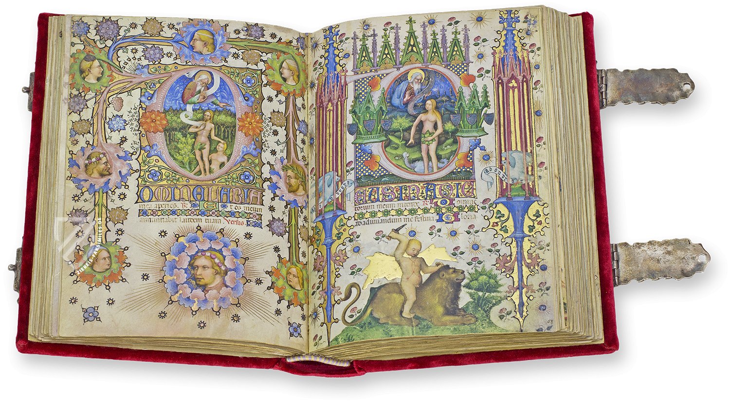 Ein Zeugnis des Reichtums des Herzogtums Mailand (Stundenbuch der Visconti, Wohl Mailand (Italien) — Um 1390, vollendet nach 1428)