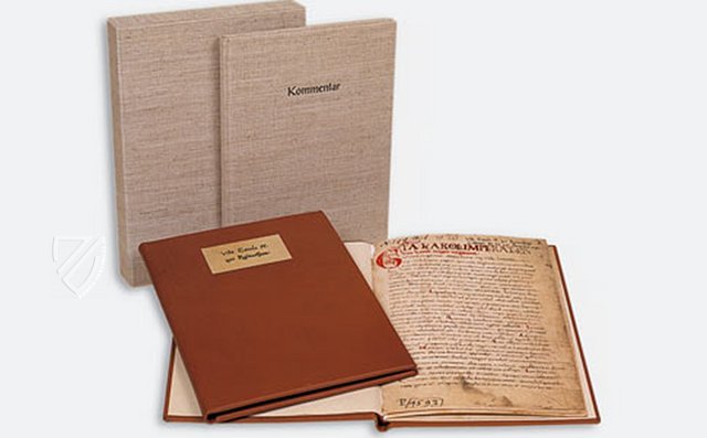 Einhard: Vita Caroli Magni – Cod. Vindob. 529 – Österreichische Nationalbibliothek (Wien, Österreich) Faksimile