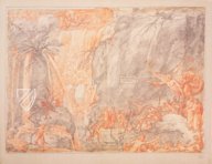 Federico Zuccaro: Dante Historiato – Salerno Editrice – 3523 – Gabinetto Disegni e Stampe degli Uffizi (Florenz, Italien) Federico Zuccaro: Dante Historiato – Salerno Editrice – 3523 – Gabinetto Disegni e Stampe degli Uffizi (Florenz, Italien)