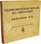 Feierliche Fronleichnamsprozession – Biblioteca Casanatense (Rom, Italien) Faksimile