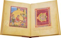 Festtagsevangelistar mit Kanontafeln – Codex F. II. 1 – Biblioteca Queriniana (Brescia, Italien) Faksimile