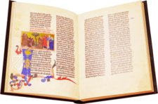 Franz von Assisi - Legenda Maior – Vallecchi – Ms. Vittorio Emanuele 411 – Biblioteca Nazionale Centrale di Roma (Rom, Italien)