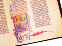 Franz von Assisi - Legenda Maior – Vallecchi – Ms. Vittorio Emanuele 411 – Biblioteca Nazionale Centrale di Roma (Rom, Italien)