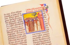 Franz von Assisi - Legenda Maior – Vallecchi – Ms. Vittorio Emanuele 411 – Biblioteca Nazionale Centrale di Roma (Rom, Italien)