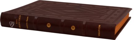 Franz von Assisi - Legenda Maior – Vallecchi – Ms. Vittorio Emanuele 411 – Biblioteca Nazionale Centrale di Roma (Rom, Italien)