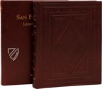 Franz von Assisi - Legenda Maior – Vallecchi – Ms. Vittorio Emanuele 411 – Biblioteca Nazionale Centrale di Roma (Rom, Italien)