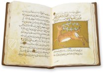 Franz von Assisi - Vom Umgang mit Tieren – ms. árabe 898 – Real Biblioteca del Monasterio (San Lorenzo de El Escorial, Spanien) Faksimile