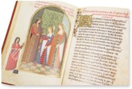 Gedicht von der Eroberung Granadas – Edilan – 604 (1339)-XIV-D-14 – Bibliothèque et Archives du Château (Chantilly, Frankreich)