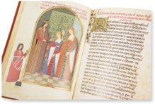 Gedicht von der Eroberung Granadas – Edilan – 604 (1339)-XIV-D-14 – Bibliothèque et Archives du Château (Chantilly, Frankreich)