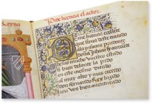 Gedicht von der Eroberung Granadas – Edilan – 604 (1339)-XIV-D-14 – Bibliothèque et Archives du Château (Chantilly, Frankreich)