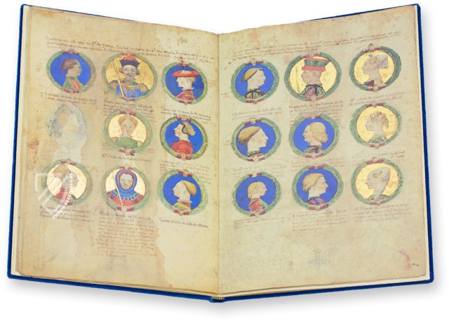 Genealogie der Prinzen von Este – Il Bulino, edizioni d'arte – a.L.5.16 = Ital. 720 – Biblioteca Estense Universitaria (Modena, Italien)