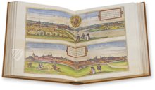 Georg Braun and Franz Hogenberg: Civitates Orbis Terrarum 1572–1617 – CM Editores – BG/32146-32151|R/22248-250 + ER/4684-86 – Biblioteca de la Universidad de Salamanca (Salamanca, Spanien)