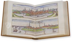 Georg Braun and Franz Hogenberg: Civitates Orbis Terrarum 1572–1617 – CM Editores – BG/32146-32151|R/22248-250 + ER/4684-86 – Biblioteca de la Universidad de Salamanca (Salamanca, Spanien)