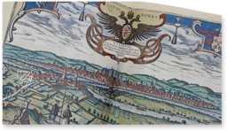 Georg Braun and Franz Hogenberg: Civitates Orbis Terrarum 1572–1617 – CM Editores – BG/32146-32151|R/22248-250 + ER/4684-86 – Biblioteca de la Universidad de Salamanca (Salamanca, Spanien)