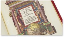Gerardus Mercator - Atlas sive cosmographica – Biblioteka Uniwersytecka Mikołaj Kopernik w Toruniu (Toruń, Polen) Faksimile