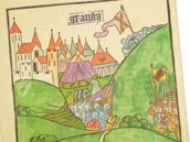 Geschichte Peter Hagenbachs und der Burgunderkriege – Müller & Schindler – Inc. 265 – Fürstlich Fürstenbergischen Hofbibliothek Donaueschingen (Donaueschingen, Deutschland)