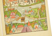 Geschichte Peter Hagenbachs und der Burgunderkriege – Müller & Schindler – Inc. 265 – Fürstlich Fürstenbergischen Hofbibliothek Donaueschingen (Donaueschingen, Deutschland)