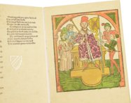 Geschichte Peter Hagenbachs und der Burgunderkriege – Müller & Schindler – Inc. 265 – Fürstlich Fürstenbergischen Hofbibliothek Donaueschingen (Donaueschingen, Deutschland)