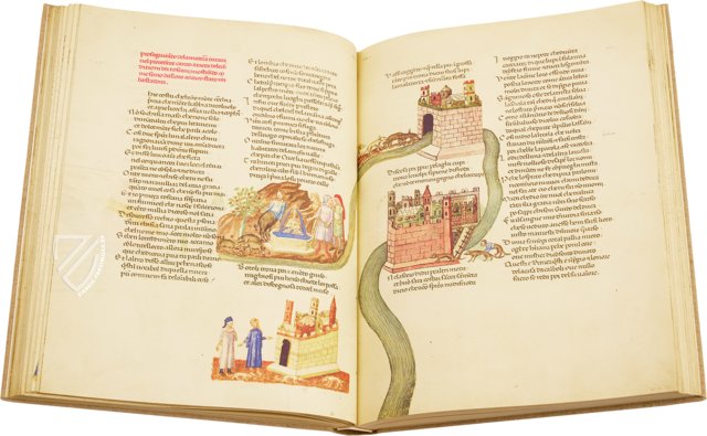 Göttliche Komödie - Codex Altonensis – Bibliothek des Gymnasiums Christaneum (Hamburg, Deutschland) Faksimile