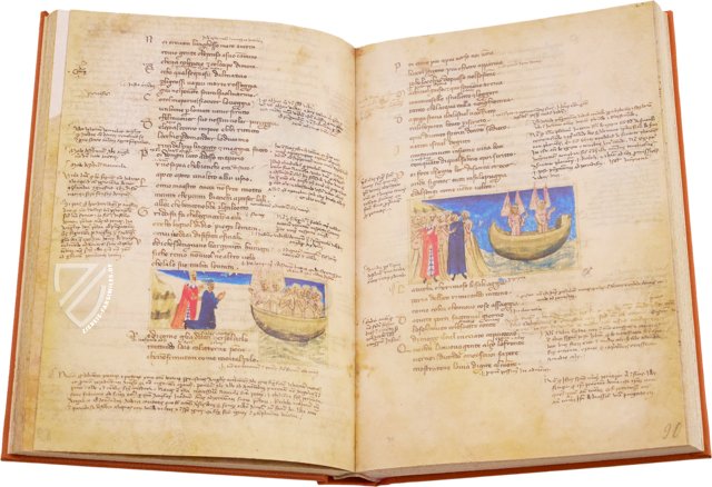 Göttliche Komödie - Codex Filippino – MS. CF 2 16 – Biblioteca Oratoriana dei Girolamini (Neapel, Italien) Faksimile