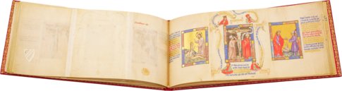 Goldene Bilderbibel - Biblia Pauperum – Kings MS 5 – British Library (London, Großbritannien) Faksimile